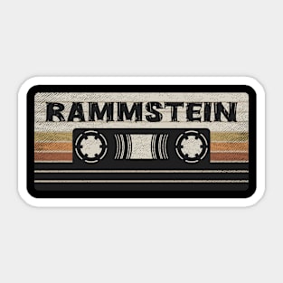 Rammstein Mix Tape Sticker